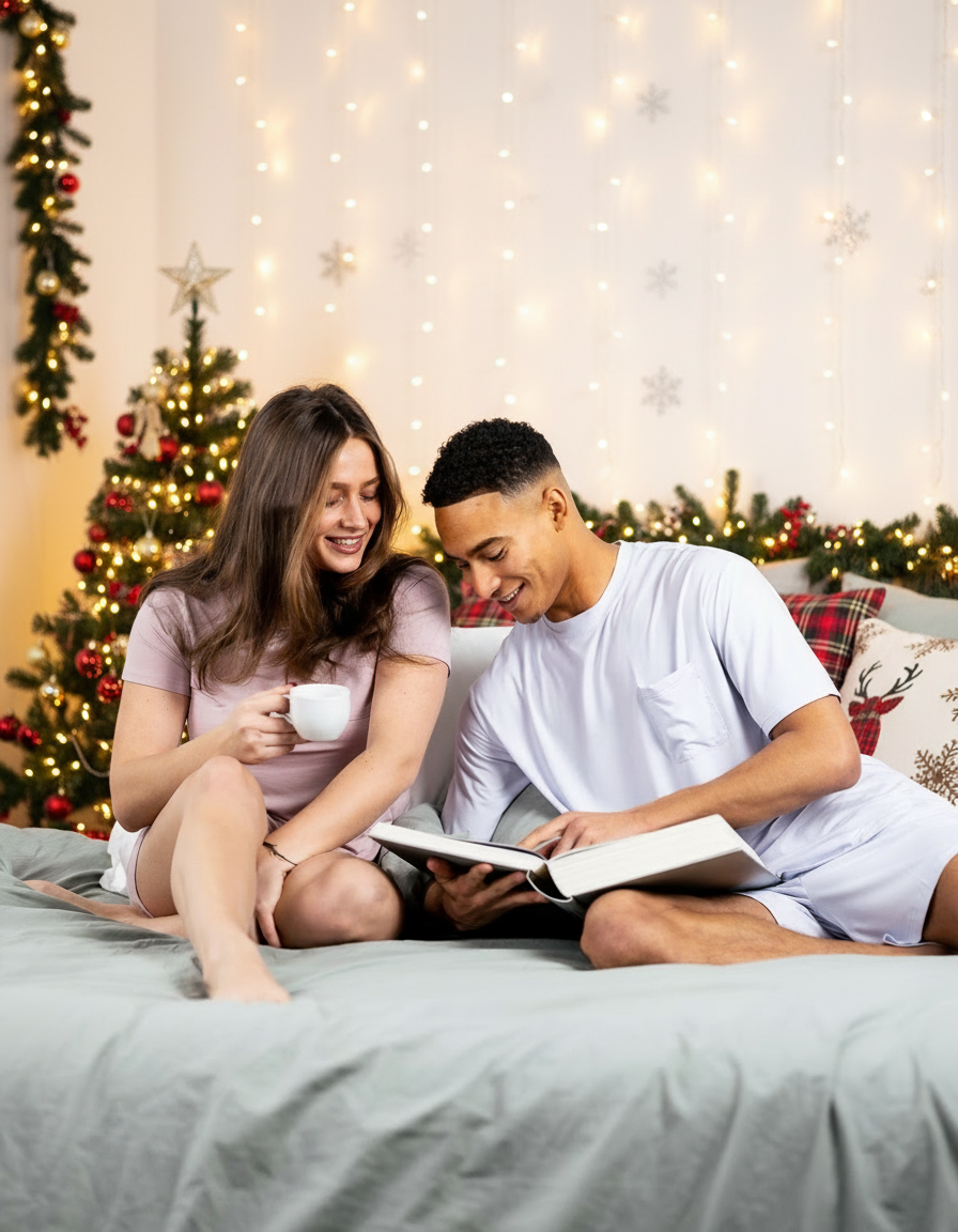 Skin clone short pyjamas couple bundle